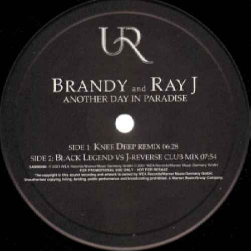 Another day in paradise de Brandy And Ray J, Maxi 45T chez rixrecords